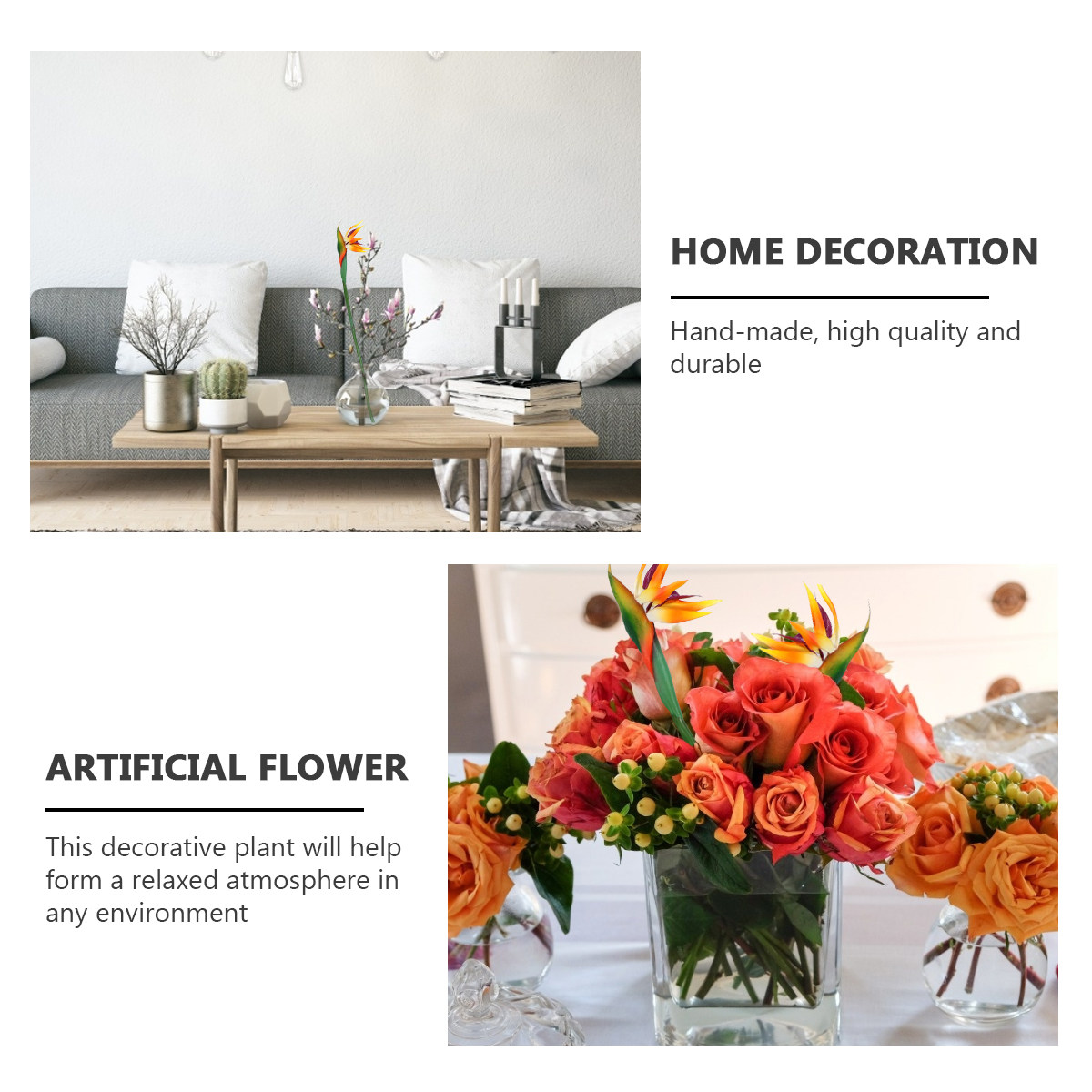Faux Bird of Paradise Artifici - Bird Paradise Strelitzia ulasan dan harga
