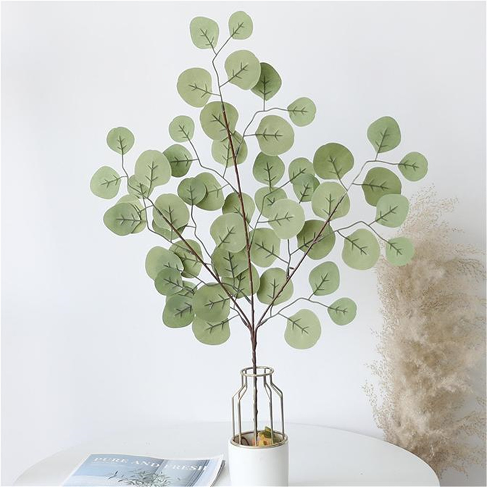 Eucalyptus Leaf Vine Artificia - Dracaena Marginata ulasan dan harga