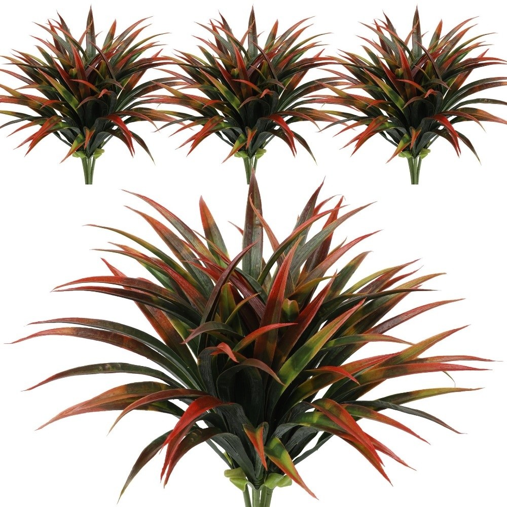 Realistic 42cm Artificial Orch - Dracaena Marginata ulasan dan harga
