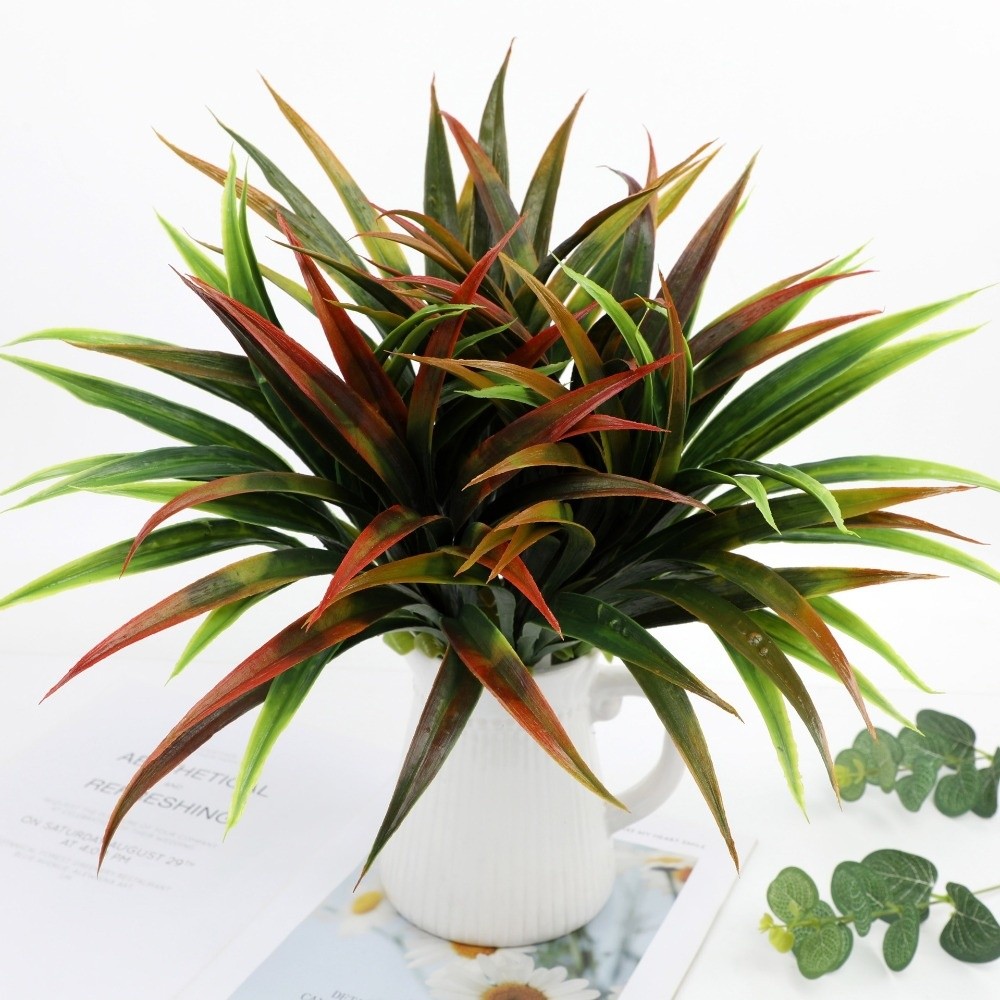 Realistic 42cm Artificial Orch - Dracaena Marginata ulasan dan harga